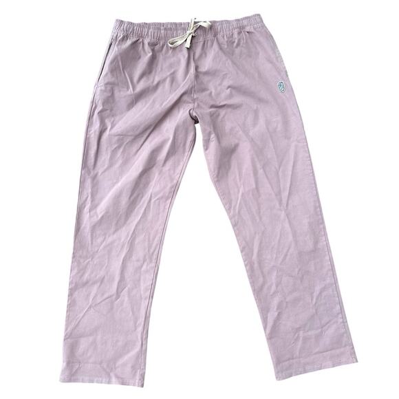 Men’s Standard Issue Blush Relaxed Fit Elastic Waistband Slacker Pant Size 2XL - Picture 1 of 5